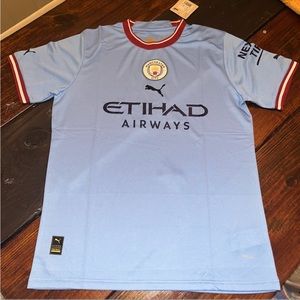 NWT Puma Manchester City Jersey